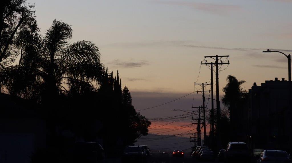 A street with palm trees and telephone poles

AI-generated content may be incorrect.