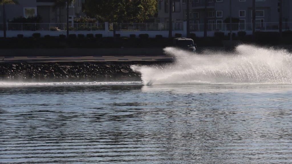 A water jet boat in the water

Description automatically generated with medium confidence